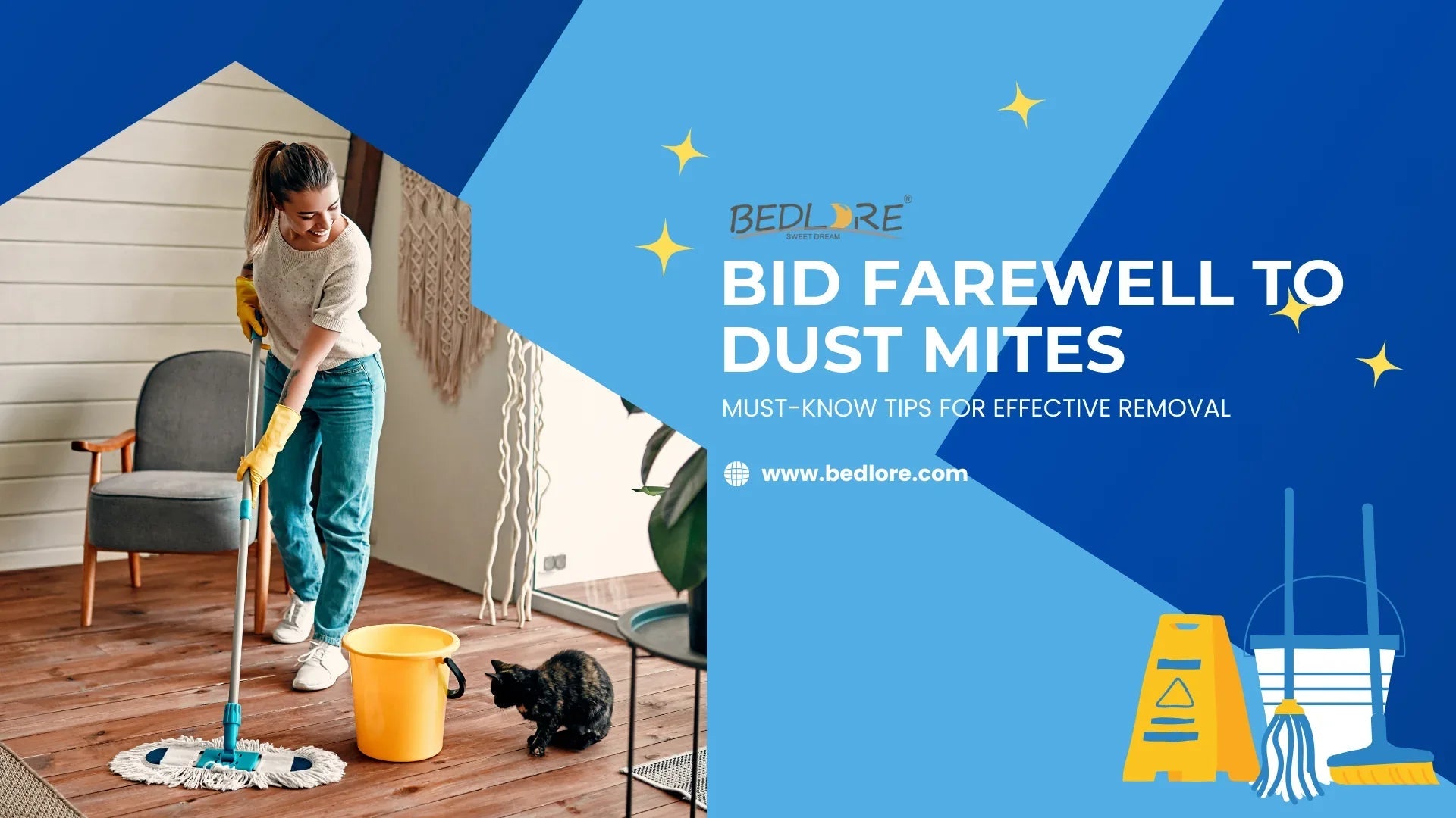 BID FAREWELL TO DUST MITES