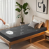 bedlore single bed bamboo fabric waterproof mattress protector, gray