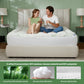 Bedlore® Matratzenauflage mit 3D-Füllung aus Bambusgewebe