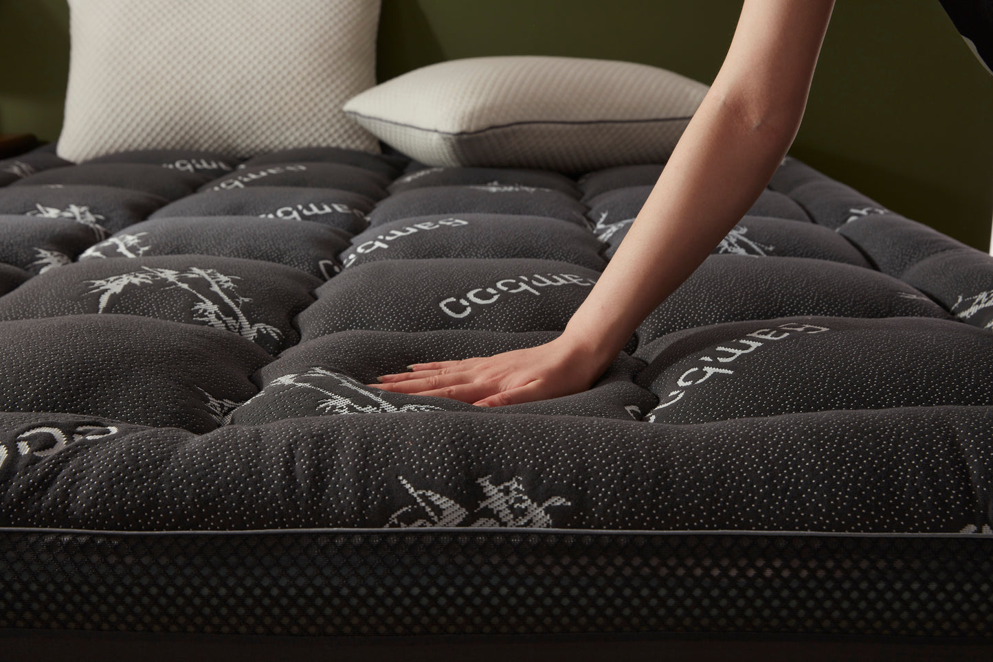 Bedlore®  4''  Bamboo Cooling Mattress Topper | Memory Foam Topper
