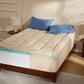 Bedlore® Bamboo Cooling Mattress Topper with 4'' Dual Memory Foam