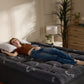 Bedlore® Bamboo Cooling Mattress Topper with 4'' Dual Memory Foam