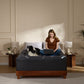 Bedlore® Bamboo Cooling Mattress Topper with 4'' Dual Memory Foam