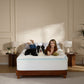 Bedlore® Bamboo Cooling Mattress Topper with 4'' Dual Memory Foam