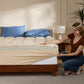 Bedlore®  4''  Bamboo Cooling Mattress Topper | Memory Foam Topper