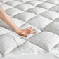 BEDLORE® Soft Mattress Topper, Rayon From Bamboo, Plush Pillow Top