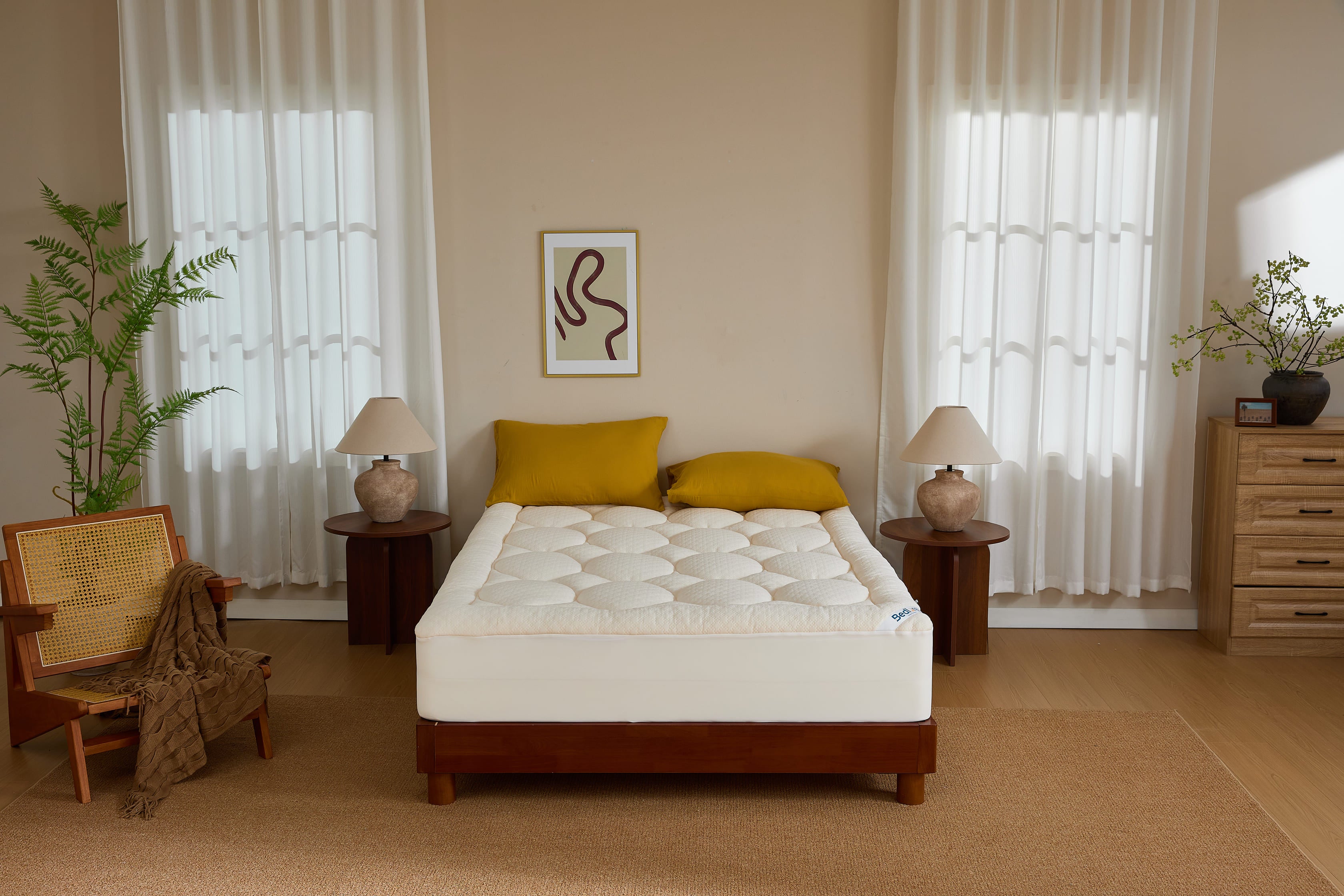 
                      Bedlore® Bamboo Mattress Pad
                    