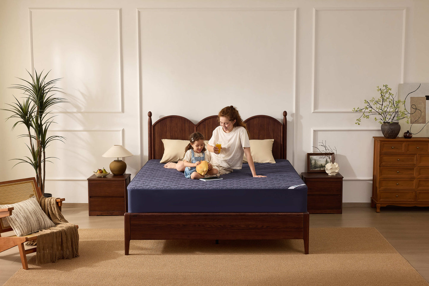 Bedlore® Skin-Friendly Waterproof Mattress Protector with Deep Pocket