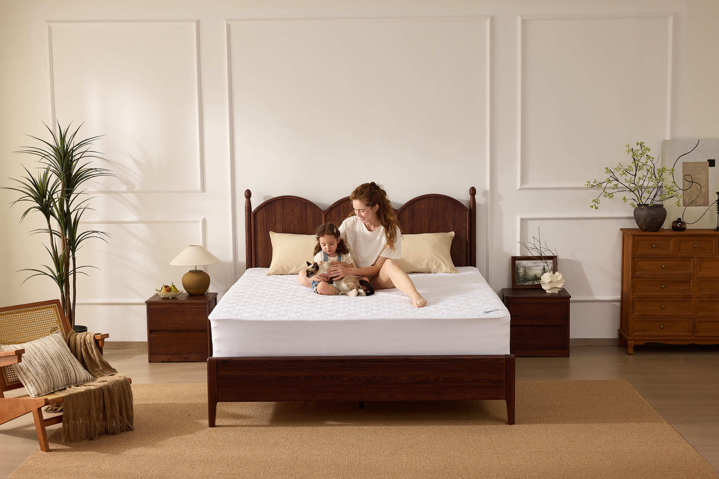 Bedlore® Skin-Friendly Waterproof Mattress Protector with Deep Pocket