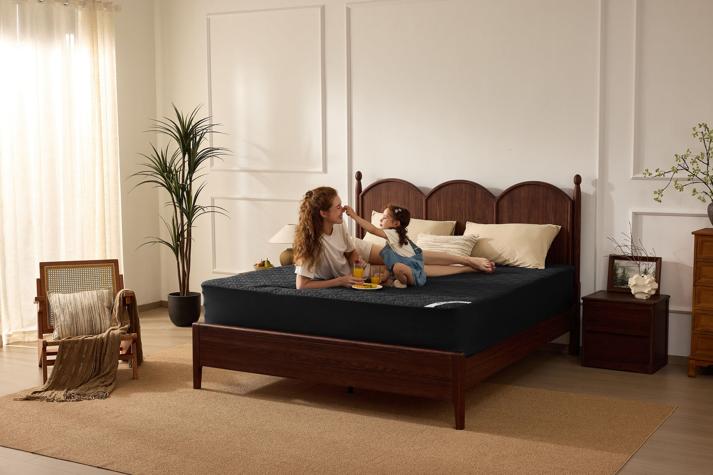 Bedlore® Skin-Friendly Waterproof Mattress Protector with Deep Pocket