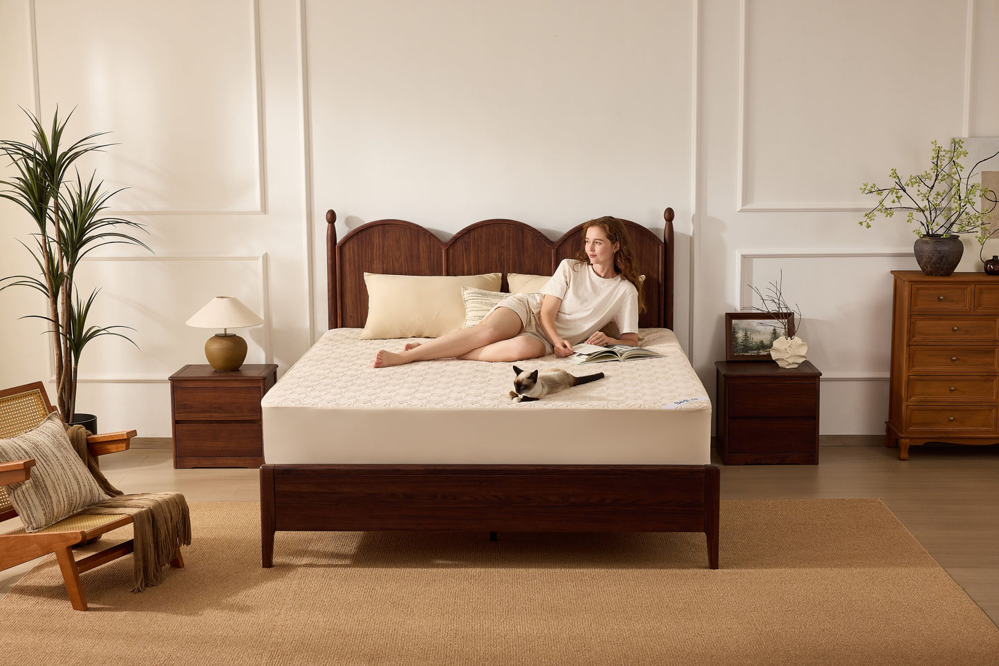 Bedlore® Skin-Friendly Waterproof Mattress Protector with Deep Pocket