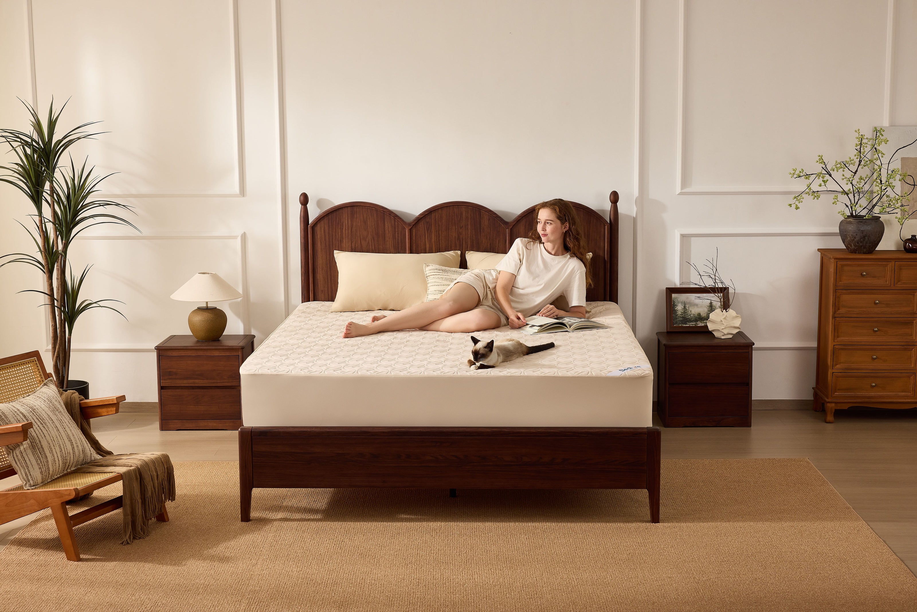 Bedlore® Skin-Friendly Waterproof Mattress Protector with Deep Pocket