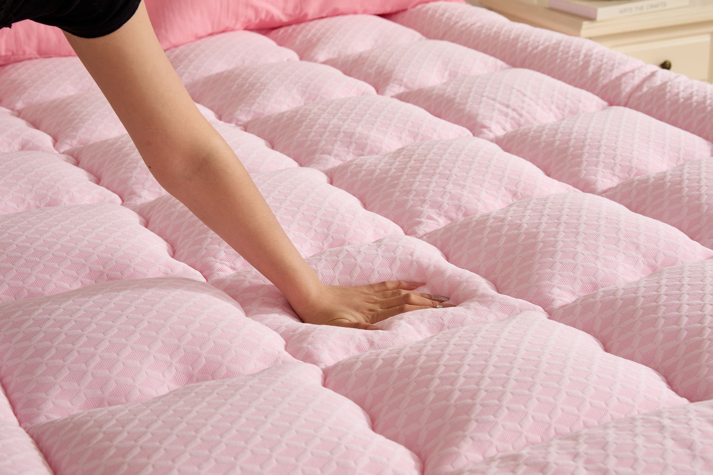 Bedlore® Grid Quilted Mattress Pad
