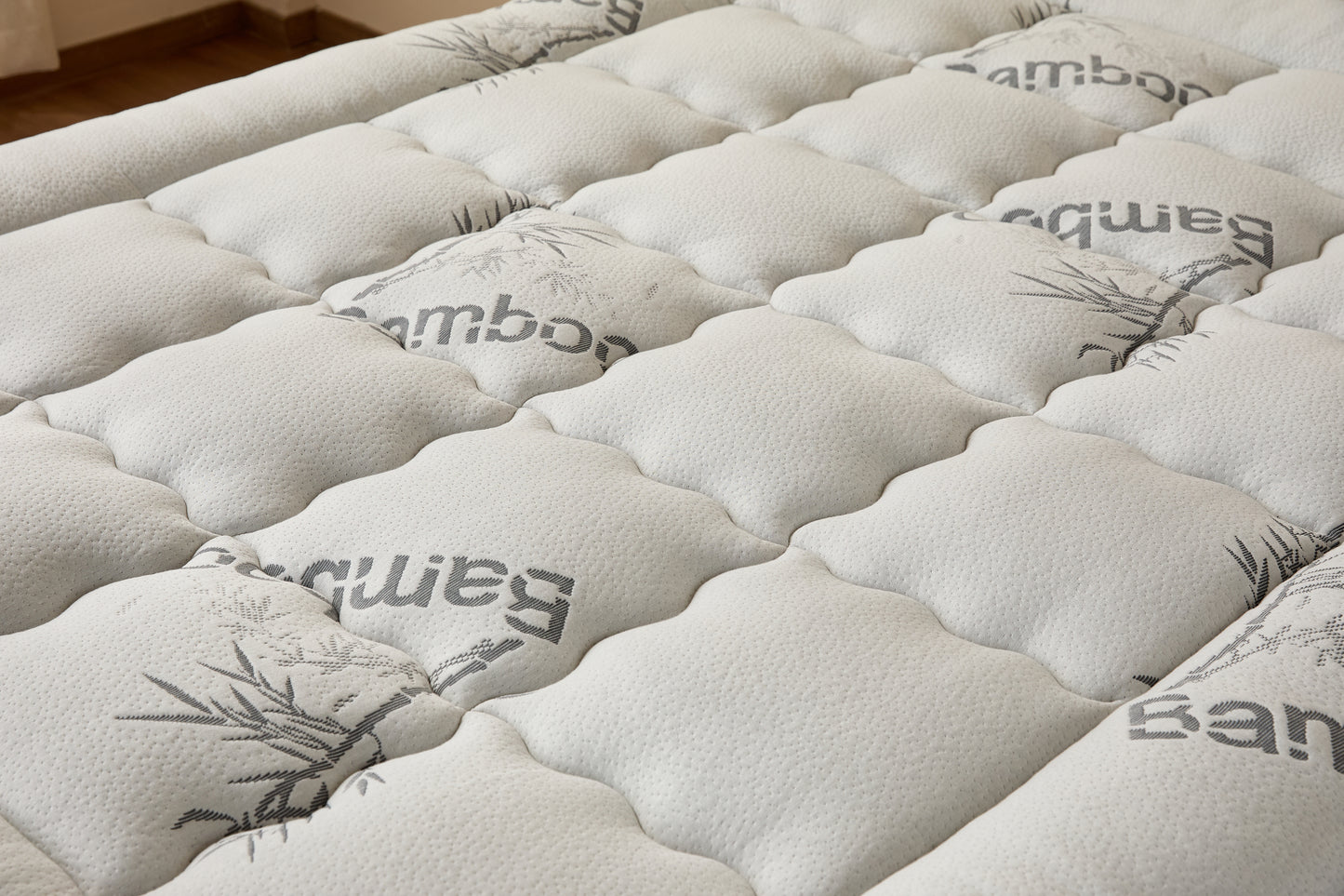 Bedlore® Plush Bamboo Mattress Topper, 800 GSM & Extra Fluffy