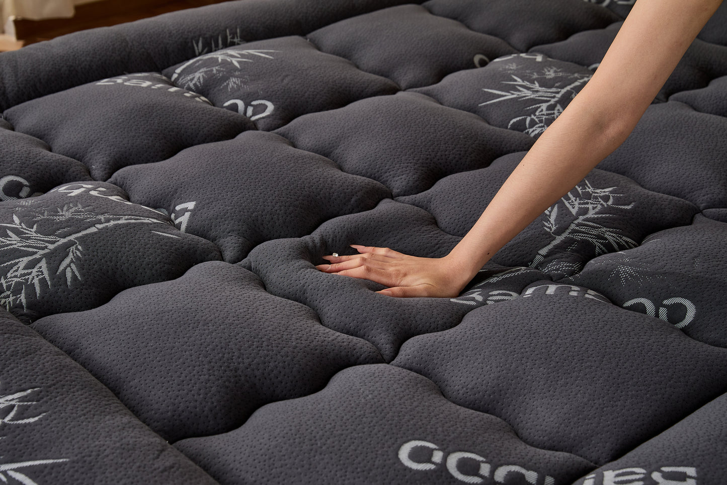 Bedlore® Plush Bamboo Mattress Topper, 800 GSM & Extra Fluffy