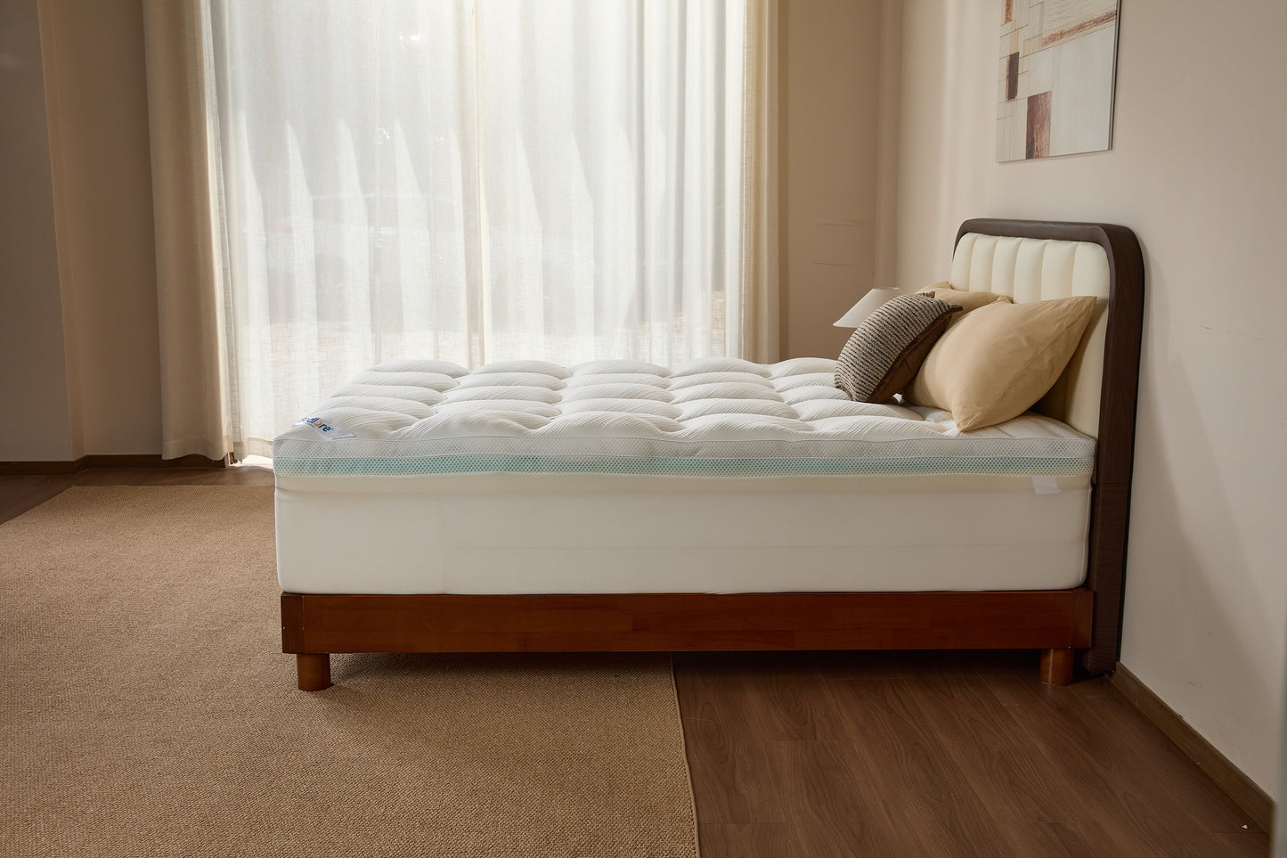 Bedlore® Quilted Memory Foam Mattress Topper