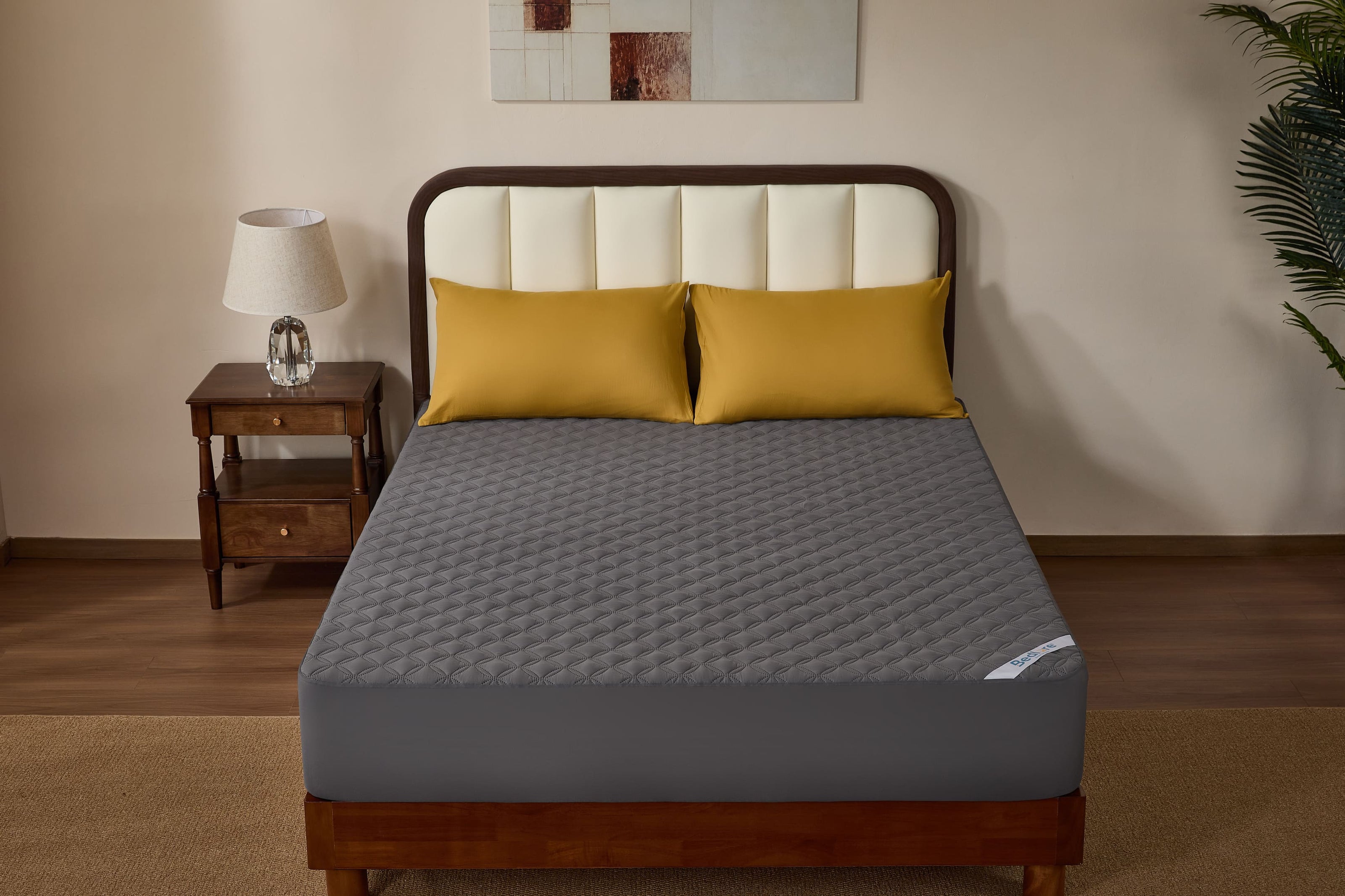 Bedlore® Breathable Mattress Cover with Waterproof and Noiseless Fabric