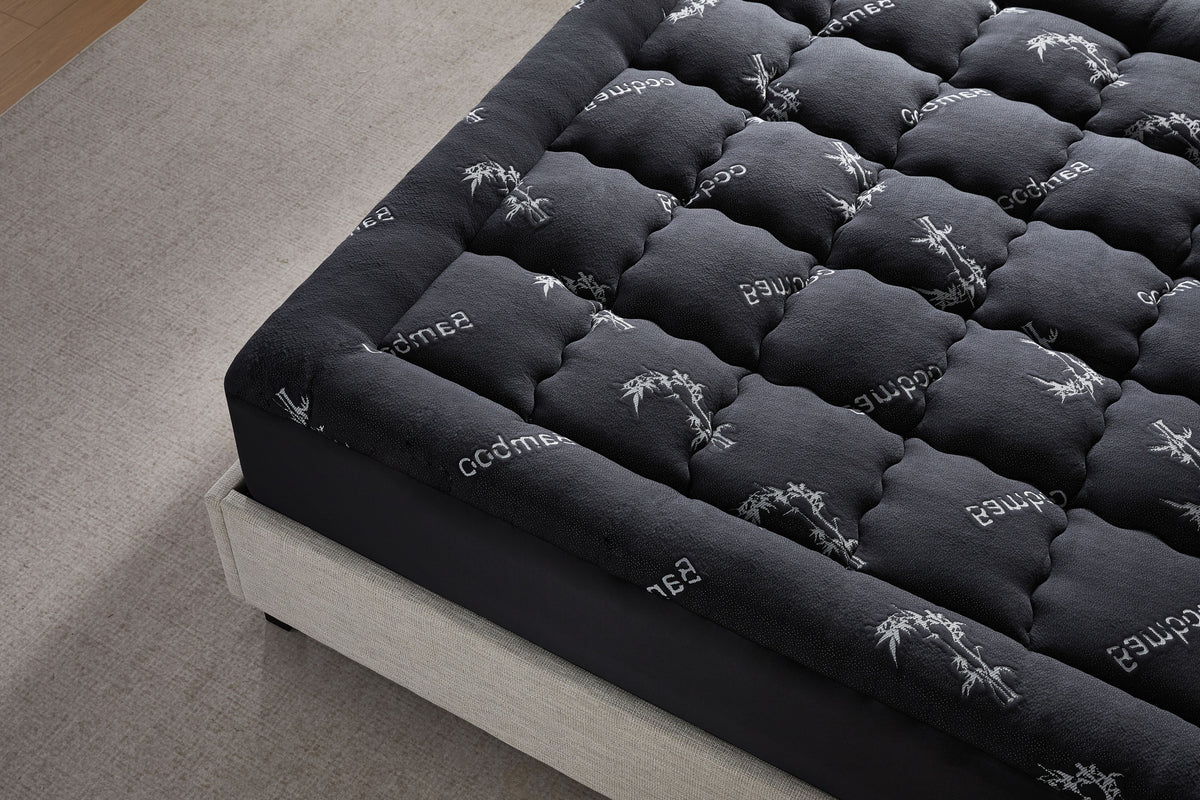 Bedlore® 3D Fill Bamboo Mattress Topper, Cooling & Deep Sleep