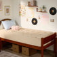 Bedlore® Single Bed 3D Fill Luxurious Bamboo Fabric Mattress Topper