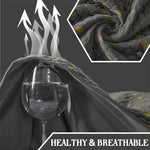 quality certified, comfortable and breathable, gray