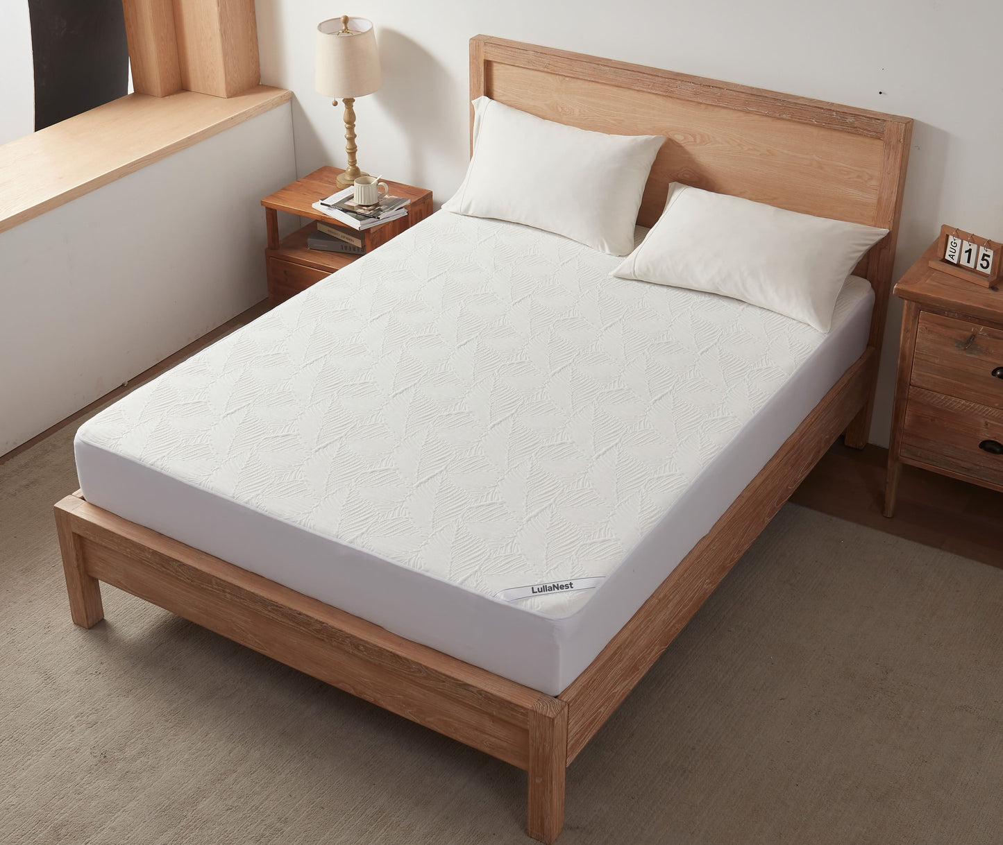 LullaNest™ Bordered Bed Sheet