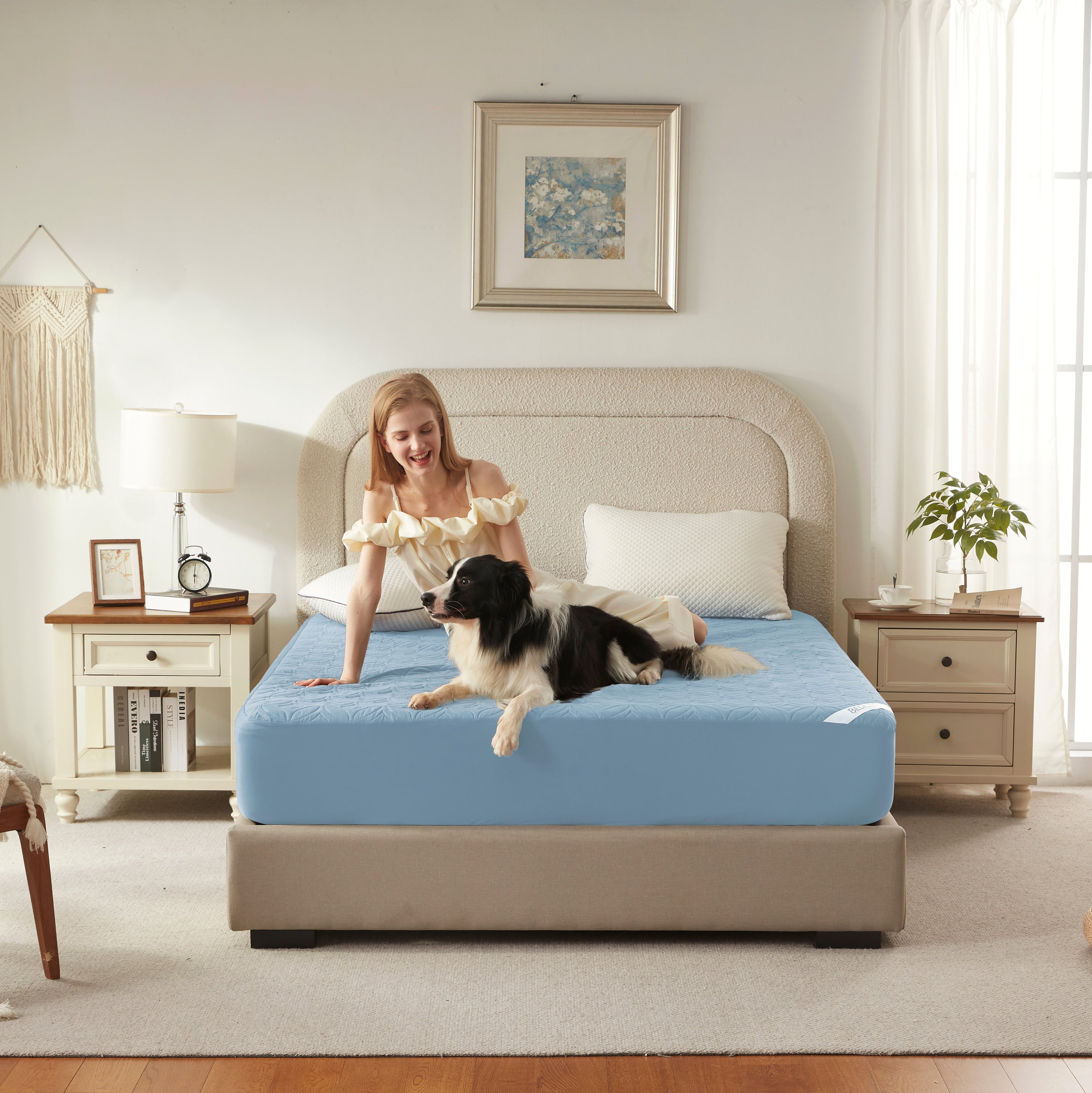 Bedlore® Skin-Friendly Waterproof Mattress Protector with Deep Pocket