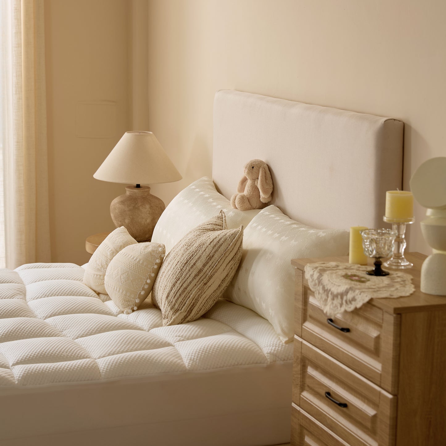 Bedlore® Thick Tencel Blend Mattress Topper