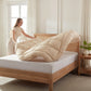 Bedlore® 3D Fill Bamboo Mattress Topper, Cooling & Deep Sleep