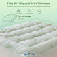 Bedlore® Matratzenauflage mit 3D-Füllung aus Bambusgewebe