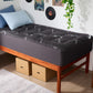 Bedlore® Single Bed 3D Fill Luxurious Bamboo Fabric Mattress Topper