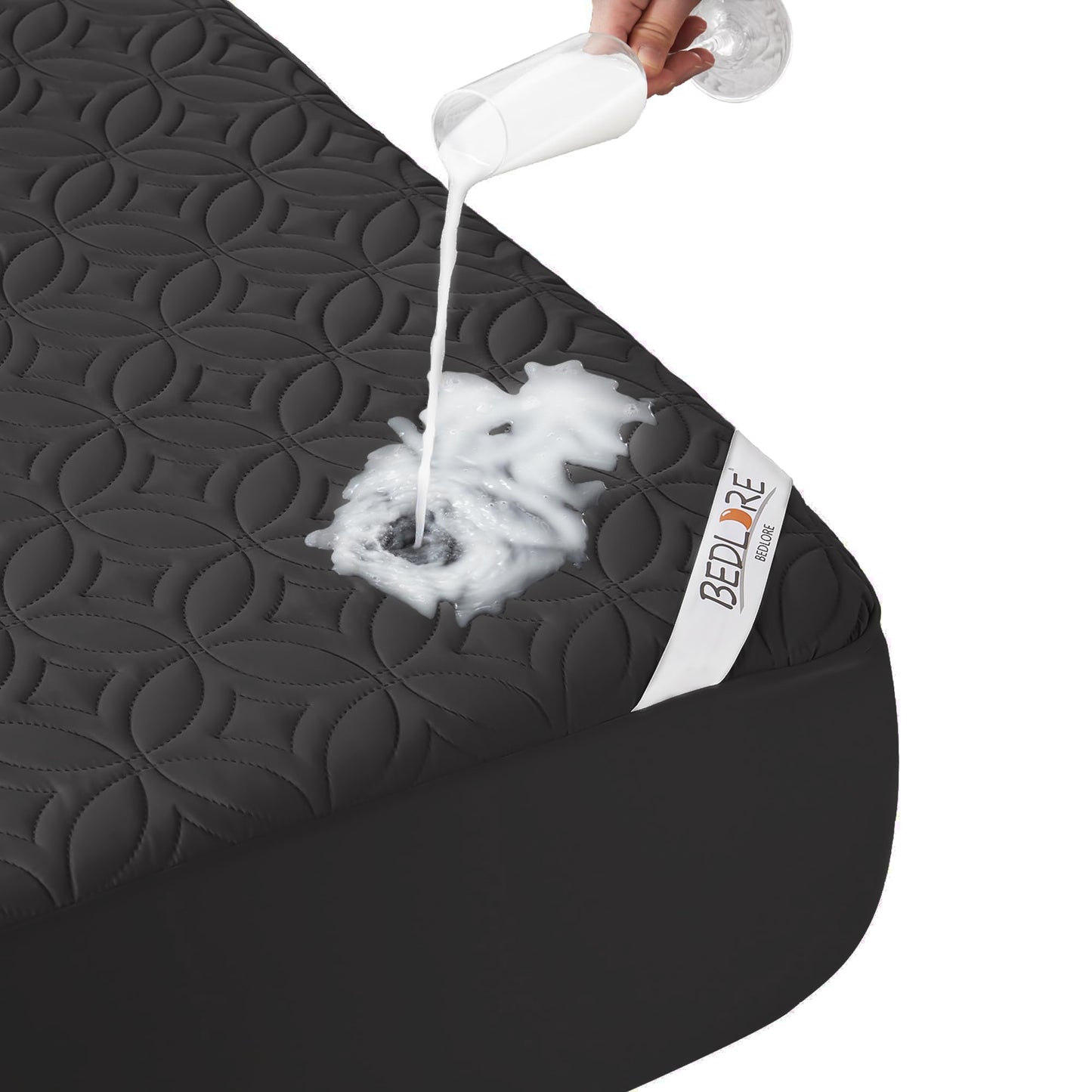 Bedlore® Skin-Friendly Waterproof Mattress Protector with Deep Pocket