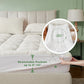 Bedlore® Matratzenauflage mit 3D-Füllung aus Bambusgewebe