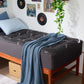 Bedlore® Single Bed 3D Fill Luxurious Bamboo Fabric Mattress Topper