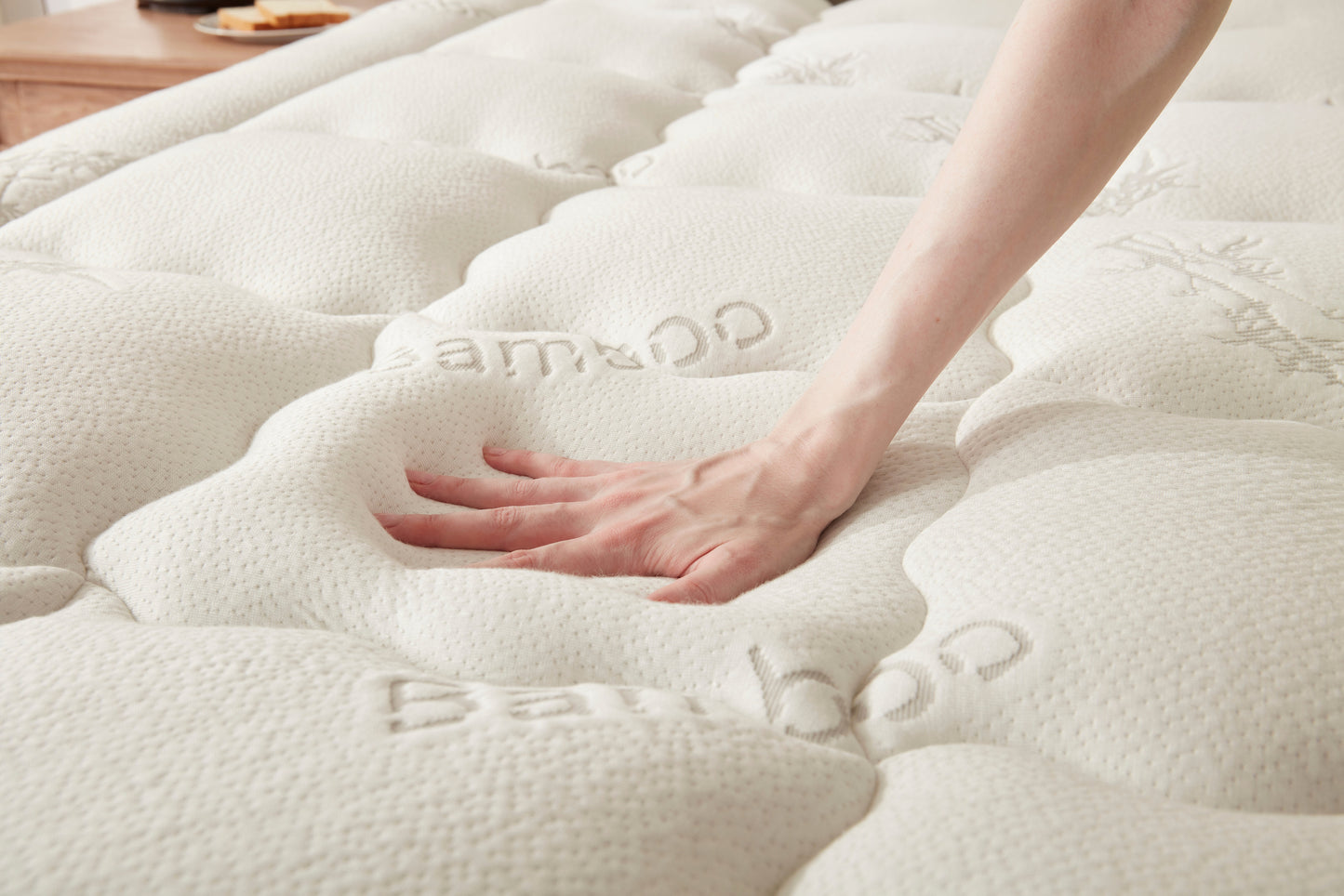 Bedlore® 3D Fill Bamboo Mattress Topper, Cooling & Deep Sleep