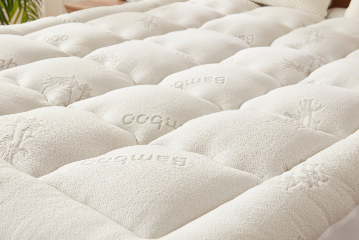 Bedlore® 3D Fill Bamboo Mattress Topper, Cooling & Deep Sleep