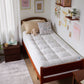Bedlore® Single Bed 3D Fill Luxurious Bamboo Fabric Mattress Topper