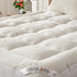 soft breathable bamboo fabric mattress topper