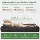 upgrade your sleep with this breathable mattress topper