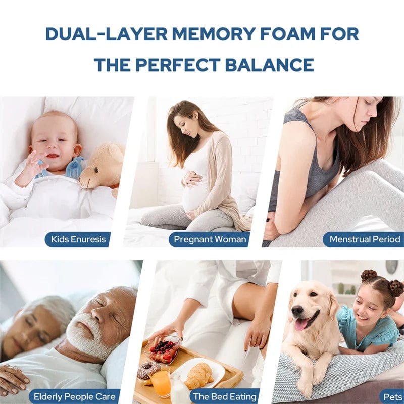 dual-layer memory foam