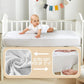 Bedlore® 2 Packs Waterproof Crib Mattress Protector- Ultimate Baby Bed Protection