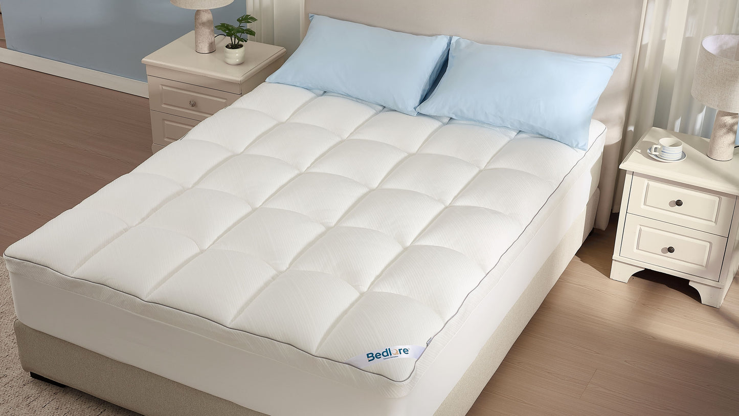 Bedlore® Cooling Fiber Mattress Topper