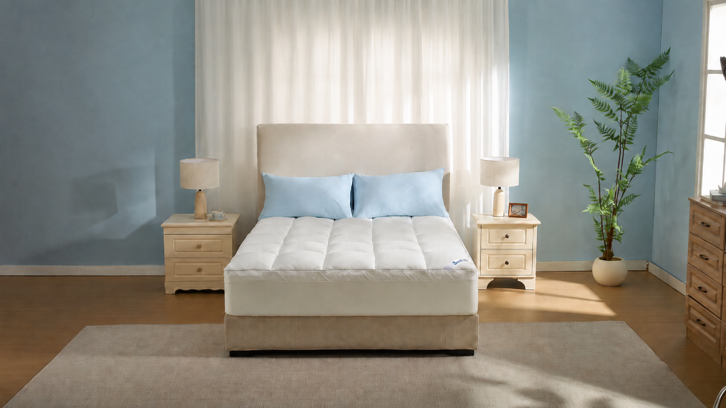 Bedlore® Cooling Fiber Mattress Topper