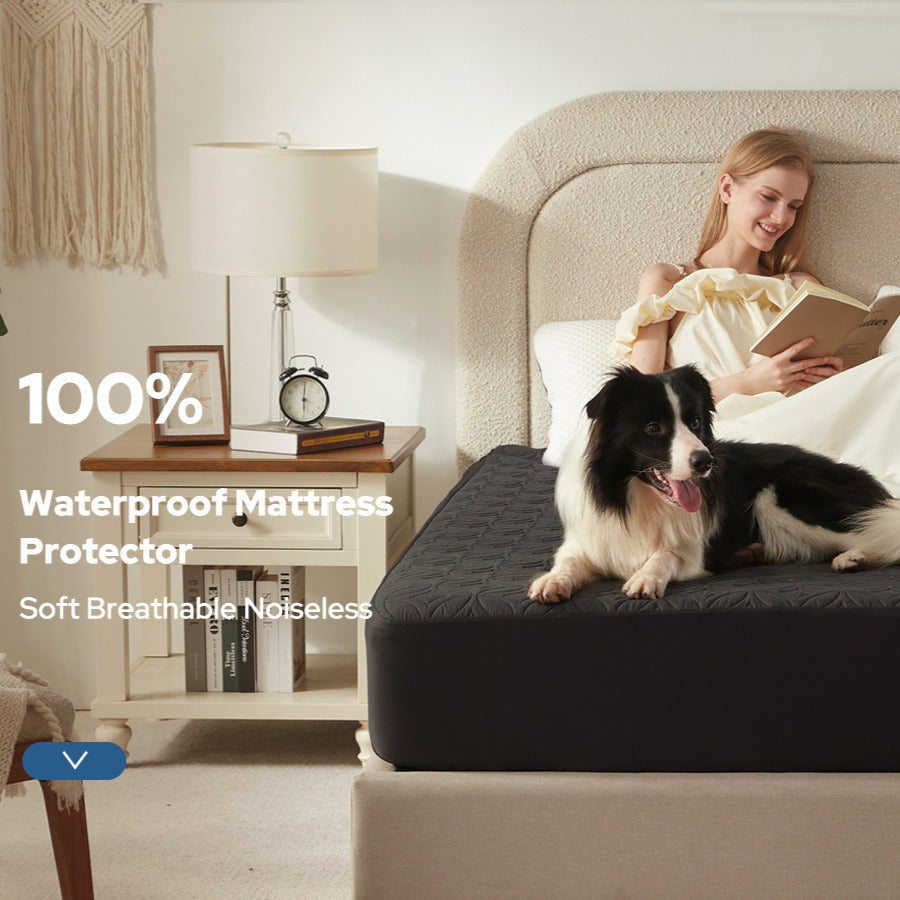 Bedlore® Skin-Friendly Waterproof Mattress Protector with Deep Pocket