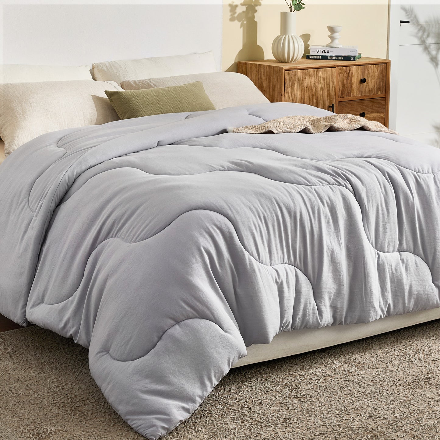 Bedlore® Skin-Friendly Soft Down Duvet Insert, Machine Washable