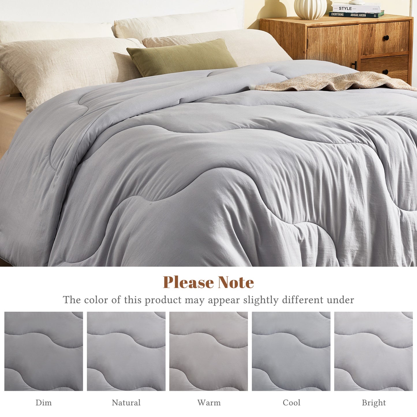 Bedlore® Skin-Friendly Soft Down Duvet Insert, Machine Washable