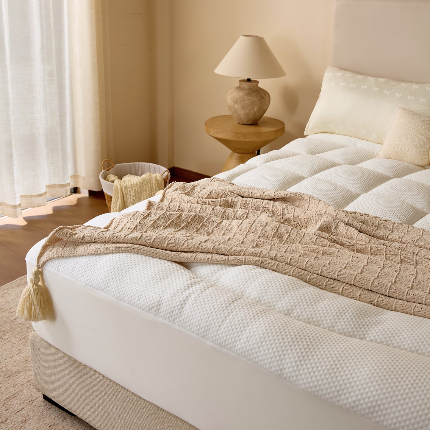 Bedlore® Thick Tencel Blend Mattress Topper