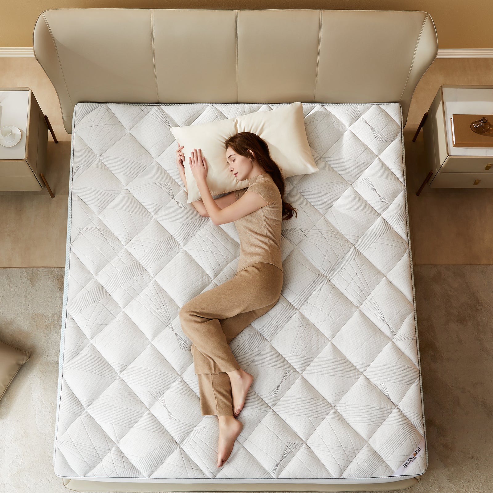 Memory foam mattress topper video