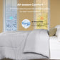 Bedlore® Ultra-Soft Quilted Comforter – All Season Duvet Insert with Corner Tabs