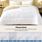 Bedlore® Ultra-Soft Quilted Comforter – All Season Duvet Insert with Corner Tabs