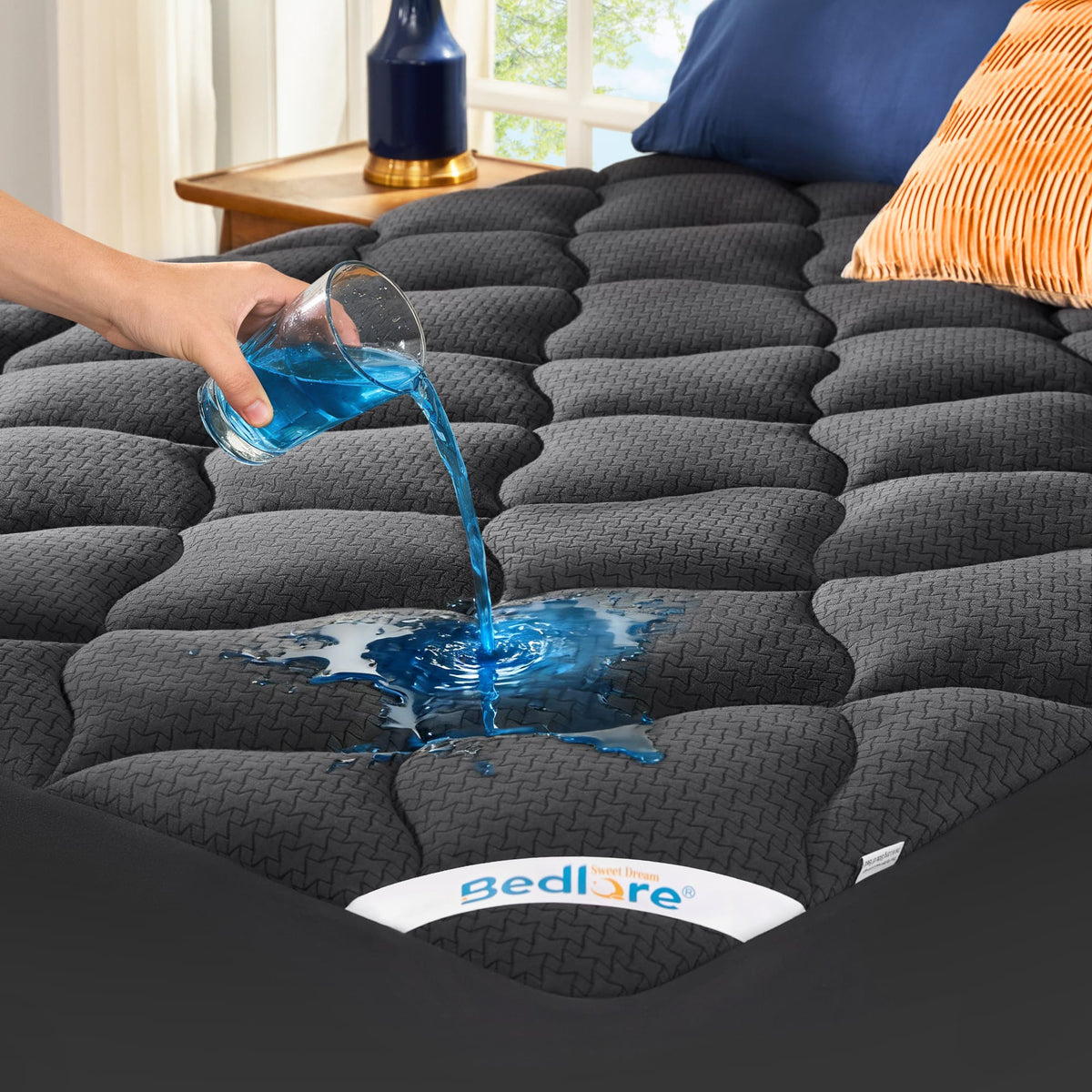 Bedlore Waterproof Mattress Pad – Quilted Breathable Mattress Cover